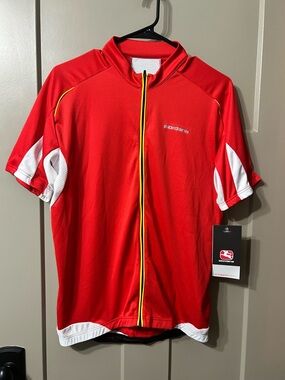 Giordana Ultimate Red Cycling Jersey Tenax Men 2xl